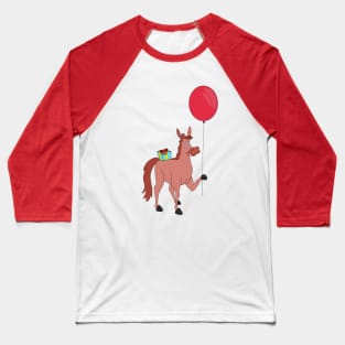 Happy Birthday Horse Baseball T-Shirt